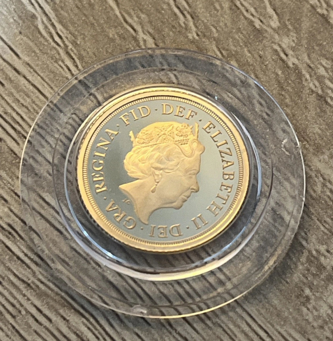 2020 Queen Elizabeth II Proof Half Sovereign with box and COA - Royal Mint