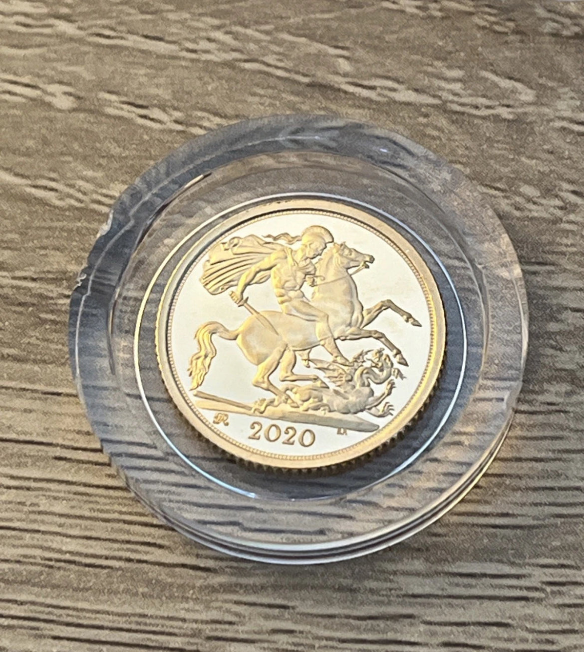 2020 Queen Elizabeth II Proof Half Sovereign with box and COA - Royal Mint