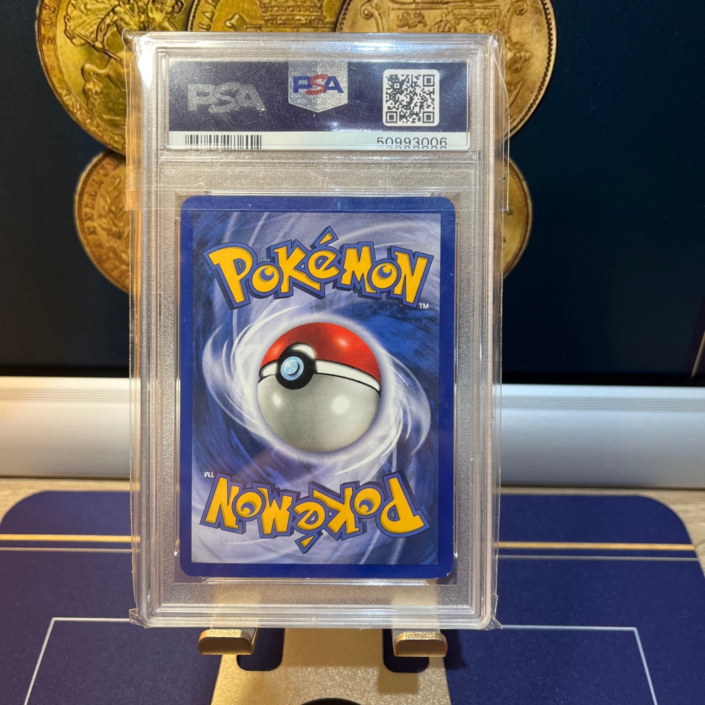 PSA 6 - Pokémon Charizard Holo - Base Set Unlimited - 4/102 Rare TCG