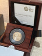 2020 Queen Elizabeth II Proof Half Sovereign with box and COA - Royal Mint
