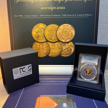 1994 QEII 22ct Gold Proof Half Sovereign - PCGS PF68DCAM certified - LOW MINTAGE