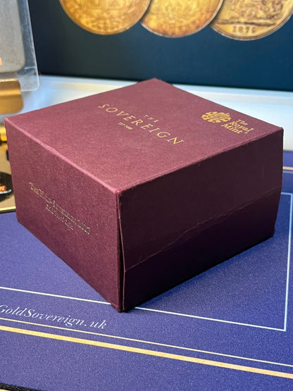 2017 Elizabeth II Proof Gold Half Sovereign with box and COA 200th Anniversary