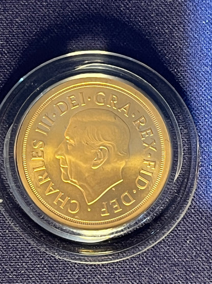 2024 SOTD D-Day Anniversary Gold Proof Sovereign - Low Mintage - Matt Finish