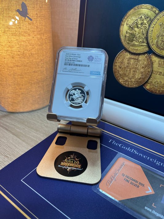 The Silver Sovereign 2025 Silver Proof Coin -
Limited Edition 50,000