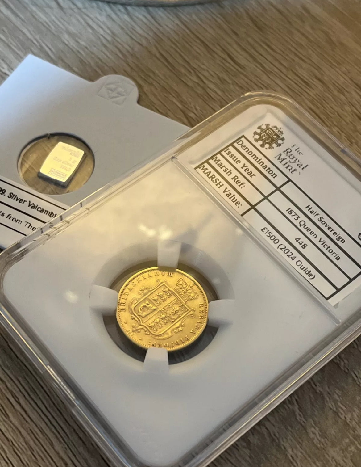 *RARE* 1873 Gold 22ct Half Sovereign - Unrecorded Die 157 - £1500+ (Marsh guide valuation 2024)