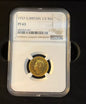 RARE 1937 George VI Gold Proof Half Sovereign NGC PF63