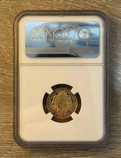 1989 QEII Gold Proof Half Sovereign NGC Graded PF68 UltraCameo 500th Anniversary