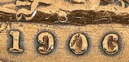 *SCARCE* 1906-S Sydney Mint King Edward VII Half Sovereign 22ct Gold - Rare Coin