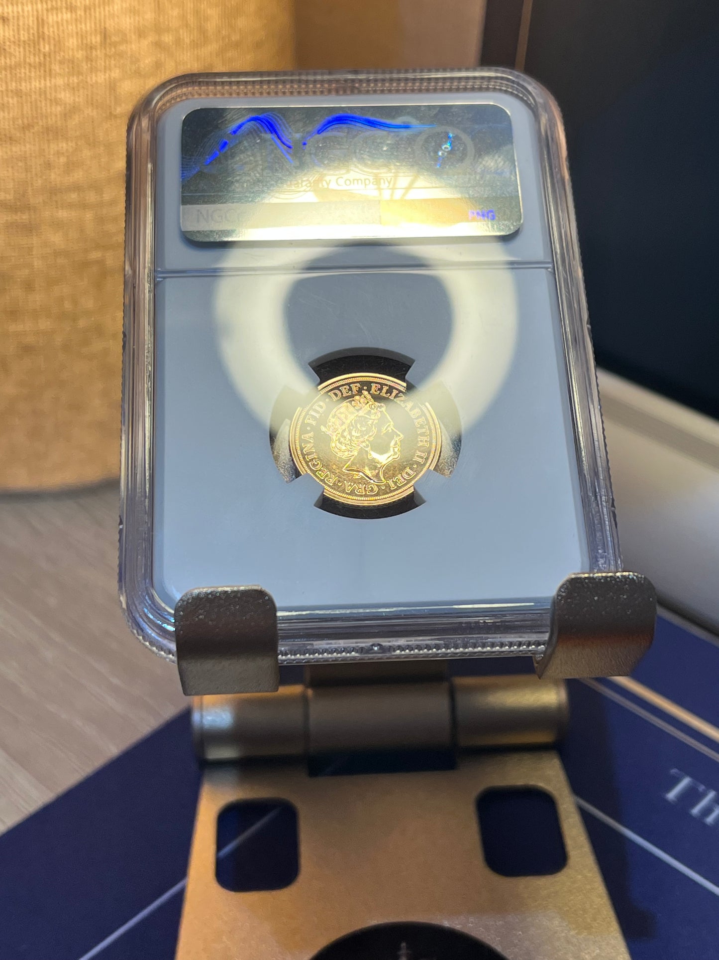 2022 QEII Gold Half Sovereign - NGC Graded -MS69 DPL Platinum Jubilee Royal Mint