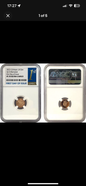 *RARE* First Day Issue 2022 Gold Proof Memorial Quarter Sovereign NGC PF 70UC