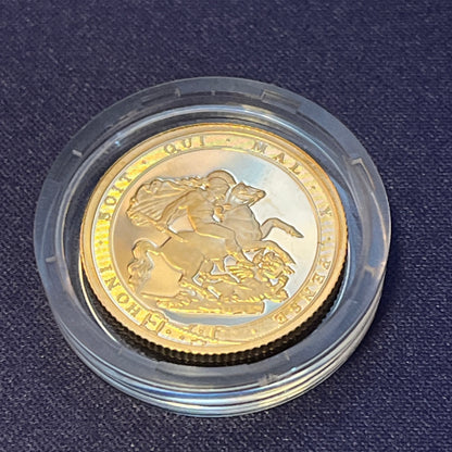 2017 Gold Sovereign Pistrucci Proof 3 Coin Boxed Set with COA & FREE Silver Bar Bundle