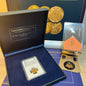 *RARE* 1893-S Queen Victoria Half Sovereign 22ct Gold Coin + FREE Silver bar