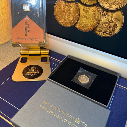 2002 QEII 22ct Gold Jubilee Half Sovereign - original Royal Mint SEALED