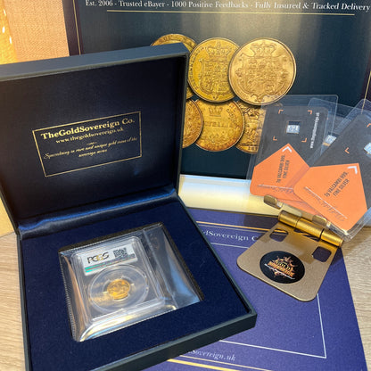 1994 QEII 22ct Gold Proof Half Sovereign - PCGS PF68DCAM certified - LOW MINTAGE