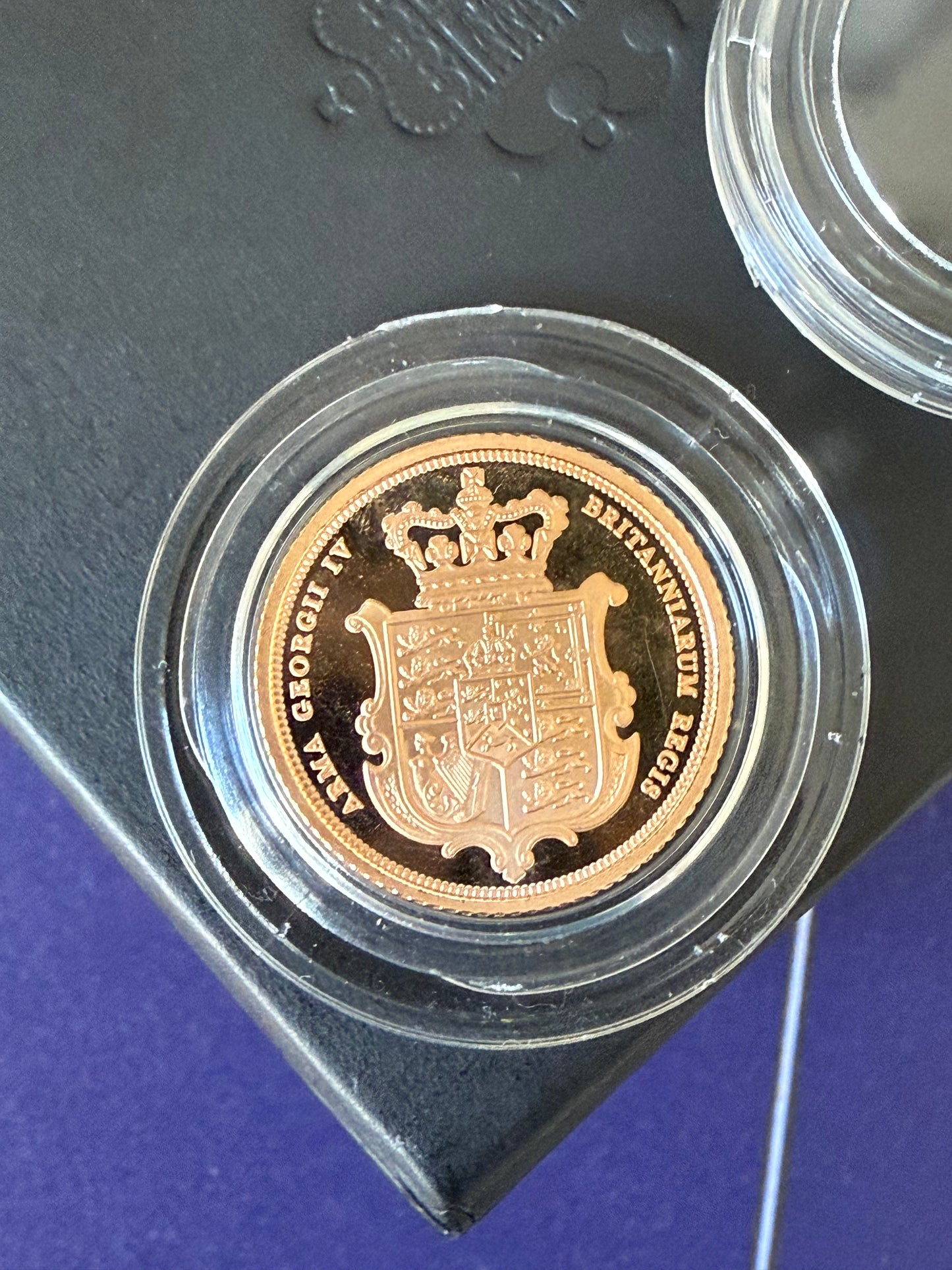 2025 Gold Proof Half Sovereign Shieldback Boxed