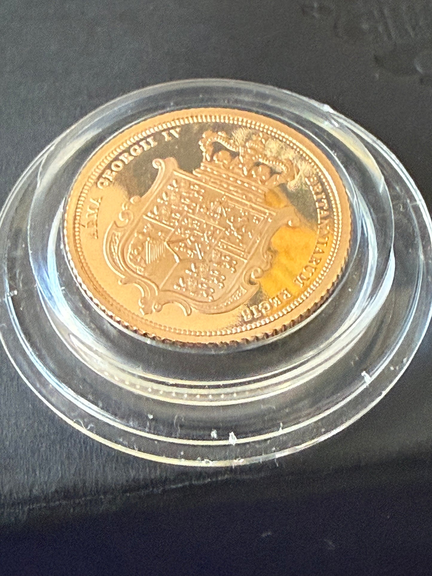 2025 Gold Proof Half Sovereign Shieldback Boxed