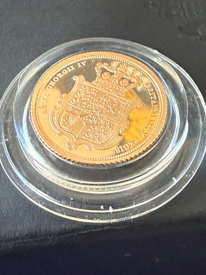 2025 Gold Proof Half Sovereign Shieldback Boxed