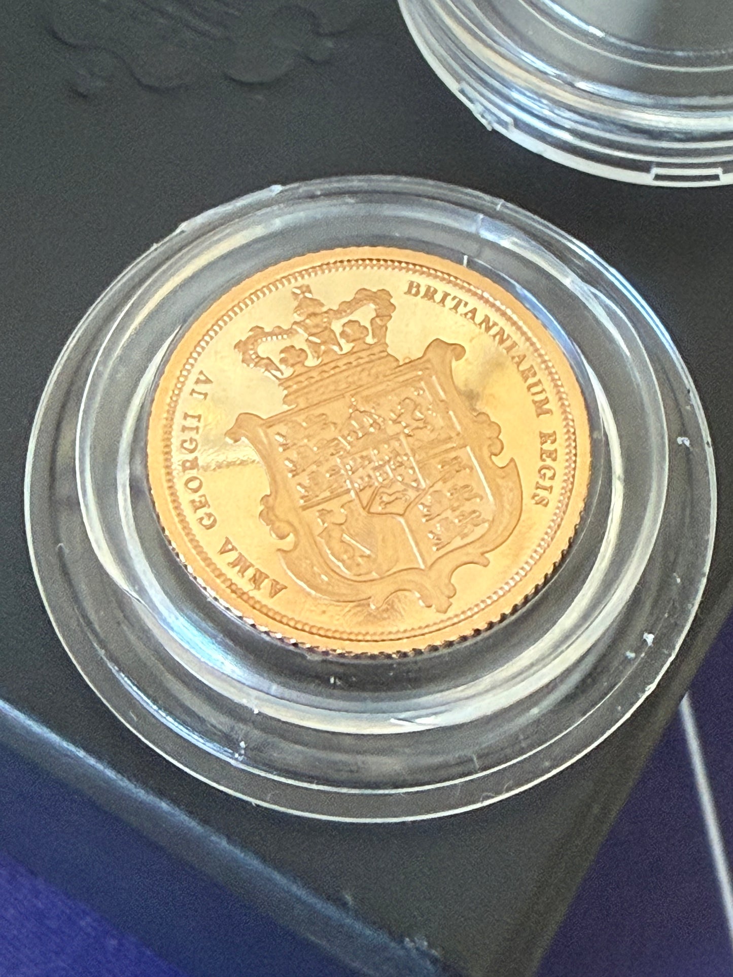 2025 Gold Proof Half Sovereign Shieldback Boxed